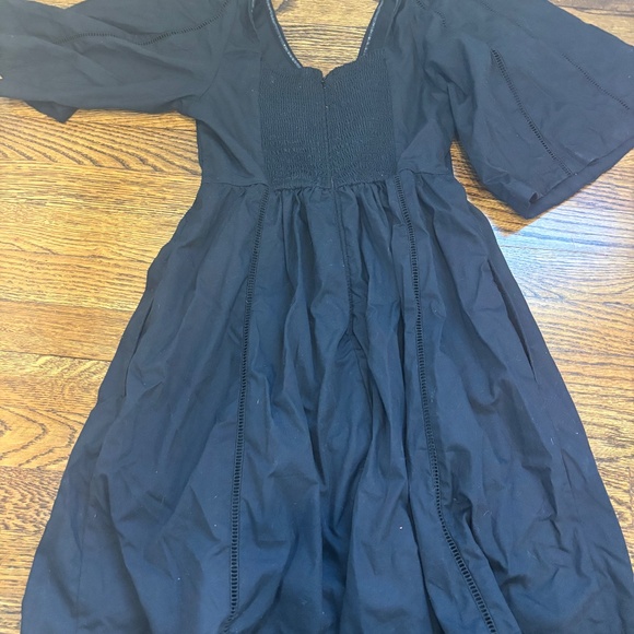 Abercrombie & Fitch -- Women's Cutout Poplin Mini Dress XS Tall - Picture 3 of 4